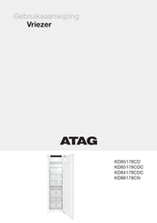 Atag KD85178CD Gebruiksaanwijzing