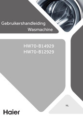 Haier HW70-B12929 Gebruikershandleiding