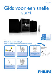 Philips MCD395/12 Gids Voor Een Snelle Start