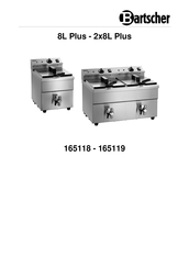 Bartscher 165119 Gebruiksaanwijzing