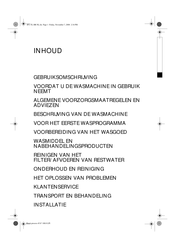 Whirlpool AWE 7519 Gebruiksaanwijzing