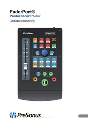 PRESONUS FaderPort Gebruikershandleiding