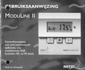 Nefit MODULINE II Gebruiksaanwijzing