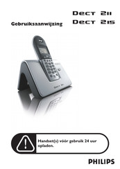 Philips DECT2111S Gebruiksaanwijzing