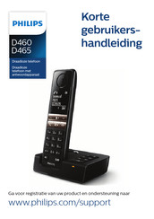 Philips D465 Gebruikershandleiding