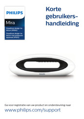 Philips Mira M560 Gebruikershandleiding