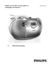 Philips AZ1027/12 Gebruiksaanwijzing