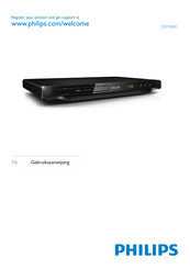 Philips DVP3880/12 Gebruiksaanwijzing