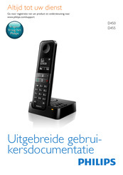 Philips D455 Uitgebreide Gebruikersdocumentatie