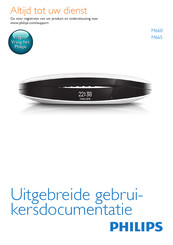 Philips M660 Uitgebreide Gebruikersdocumentatie