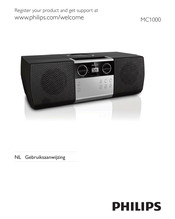 Philips MC1000 Series Gebruiksaanwijzing