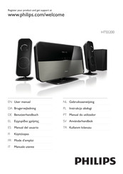 Philips HTS5200 Series Gebruiksaanwijzing