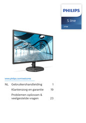 Philips 271S8 Series Gebruikershandleiding