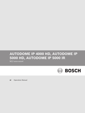 Bosch AUTODOME IP5000 HD Handleiding