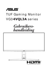 ASus VG34VQL3A Series Gebruikershandleiding