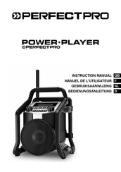 PERFECTPRO POWERPLAYER Gebruiksaanwijzing