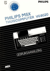 Philips VG 8020 Gebruiksaanwijzing