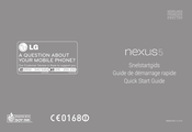 LG nexus 5 Snelstartgids