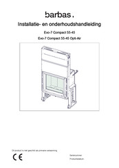 barbas Evo-7 Compact 55-45 Installatie- En Onderhoudshandleiding