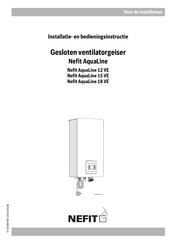 Nefit AquaLine 12 VE Installatie- En Bedieningsinstructies