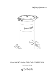 Grunbeck FME Series Gebruiksaanwijzing