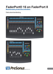 PRESONUS FaderPort 8 Gebruikershandleiding