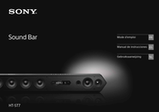 Sony HT-ST7 Gebruiksaanwijzing