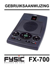 Fysic FX-700 Gebruiksaanwijzing