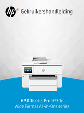 Hp OfficeJet Pro 9730e Gebruikershandleiding