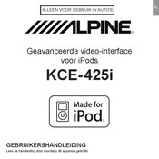 Alpine KCE-425i Gebruikershandleiding