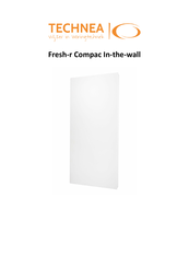 Fresh-r Compac In-the-wall Installatiehandleiding