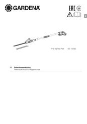 Gardena THS 42/18V P4A Gebruiksaanwijzing