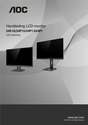 AOC X24P1 Handleiding