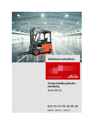 Linde 386-02 E20-02 Oorspronkelijke Gebruiksaanwijzing