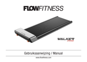 FLOWFITNESS WALKER DTM100i Gebruiksaanwijzing