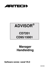 Aritech ADVISOR CD7201 Handleiding