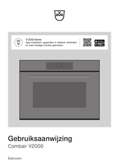 V-ZUG Combair V2000 45 Gebruiksaanwijzing