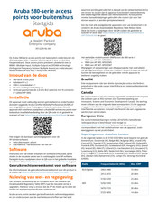 Aruba 580 Series Startgids