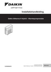 Daikin Altherma EJHA04AAV3 Installatiehandleiding