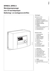 Stiebel Eltron WPMS II Bedienings- En Montagehandleiding