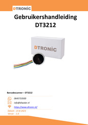 Dtronic DT3212 Gebruikershandleiding