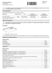 V-ZUG CookTop V6000 I705 FullFlex Installatiehandleiding