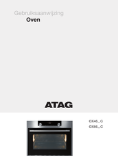 Atag OX66 C Series Gebruiksaanwijzing