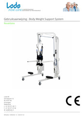 Lode Body Weight Support System Gebruiksaanwijzing