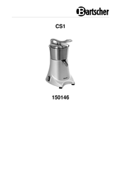 Bartscher CS1 Gebruiksaanwijzing