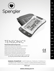 Spengler TENSONIC Gebruikershandleiding