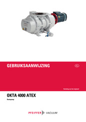 Pfeiffer Vacuum OKTA 4000 ATEX Gebruiksaanwijzing