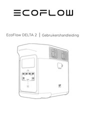 EcoFlow DELTA 2 Gebruikershandleiding