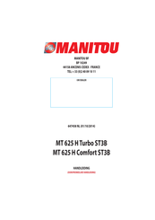 Manitou MT 625 H Turbo ST3B Handleiding