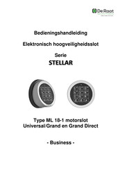 De Raat STELLAR Series Bedieningshandleiding